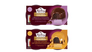 Mr Kipling expands Signature collection into desserts with Hot Brownie Puddings