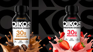 Oikos expands RTD protein shake portfolio with Strawberry and Mocha Latte flavours