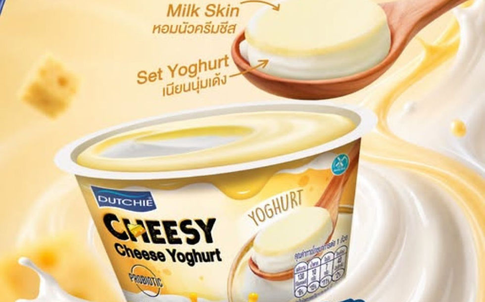 Dutchie launches layered cream cheese-inspired yogurt in Thailand