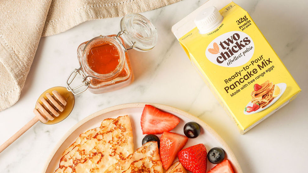 Two Chicks accelerates growth with savoury egg bites and protein pancake innovation