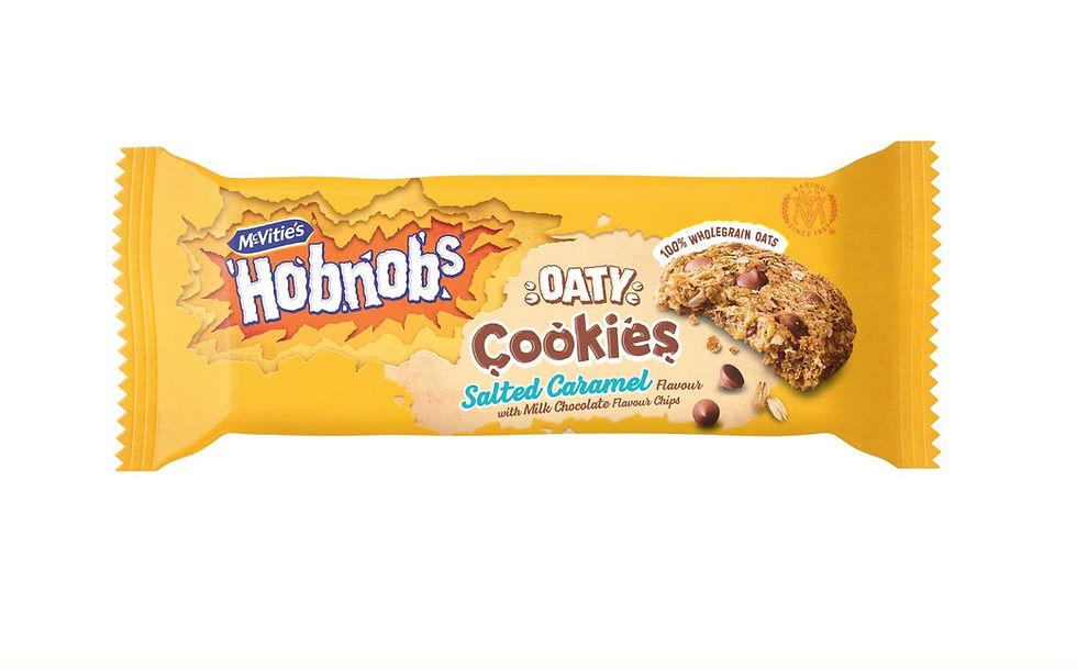 McVitie’s expands Hobnobs Oaty Cookies range with salted caramel flavour