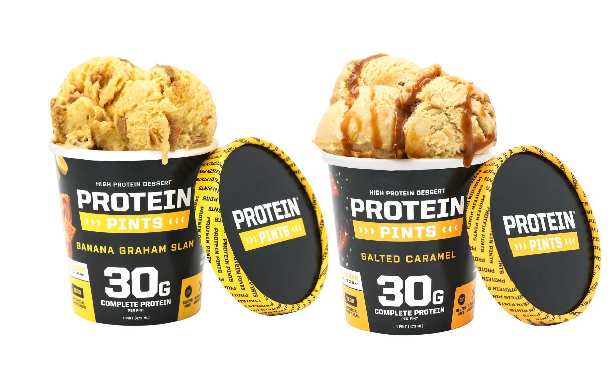 Protiem Pints Protein Pints launches two high-protein ice cream flavours | FoodBev Media