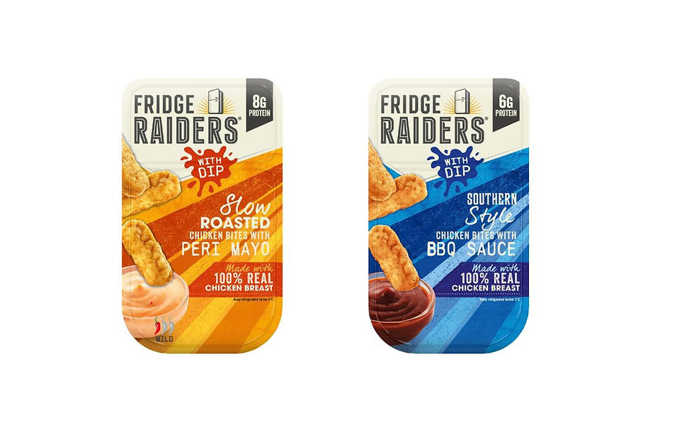 Fridge Raiders launches chicken bites with dip range