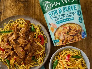 John West expands ready-meal category with high-protein Stir & Serve pouches