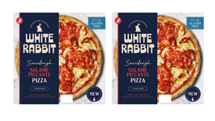 White Rabbit expands frozen gluten-free pizza range with spicy Salame Piccante