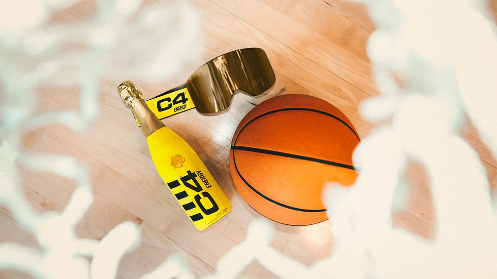 C4 launches limited-edition energy drink in champagne bottle