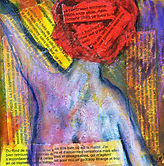 petit format collage et peinture