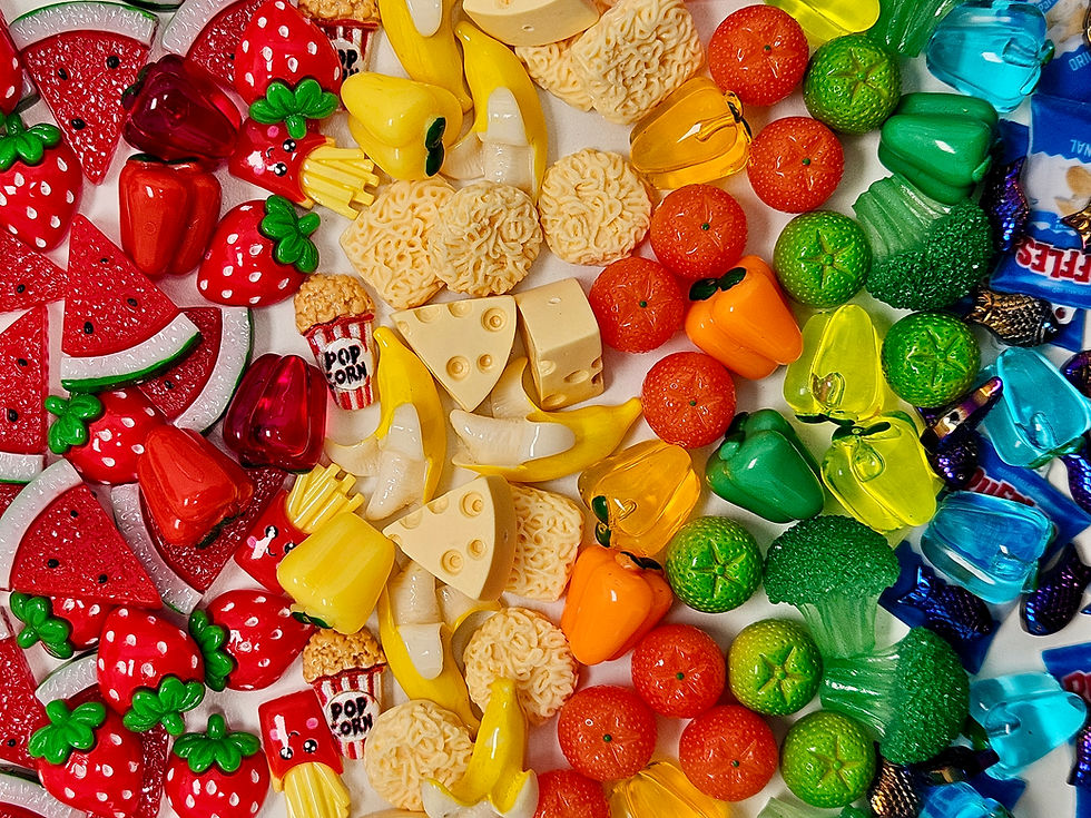 Food themed minis tiny talk toys