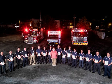 Firefighters Recognized for Rescue