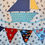 Thumbnail: Storytime children's blanket - Boat & Bunting