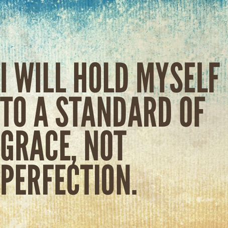 Free Yourself. Let Go of the Spirit of Perfectionism.