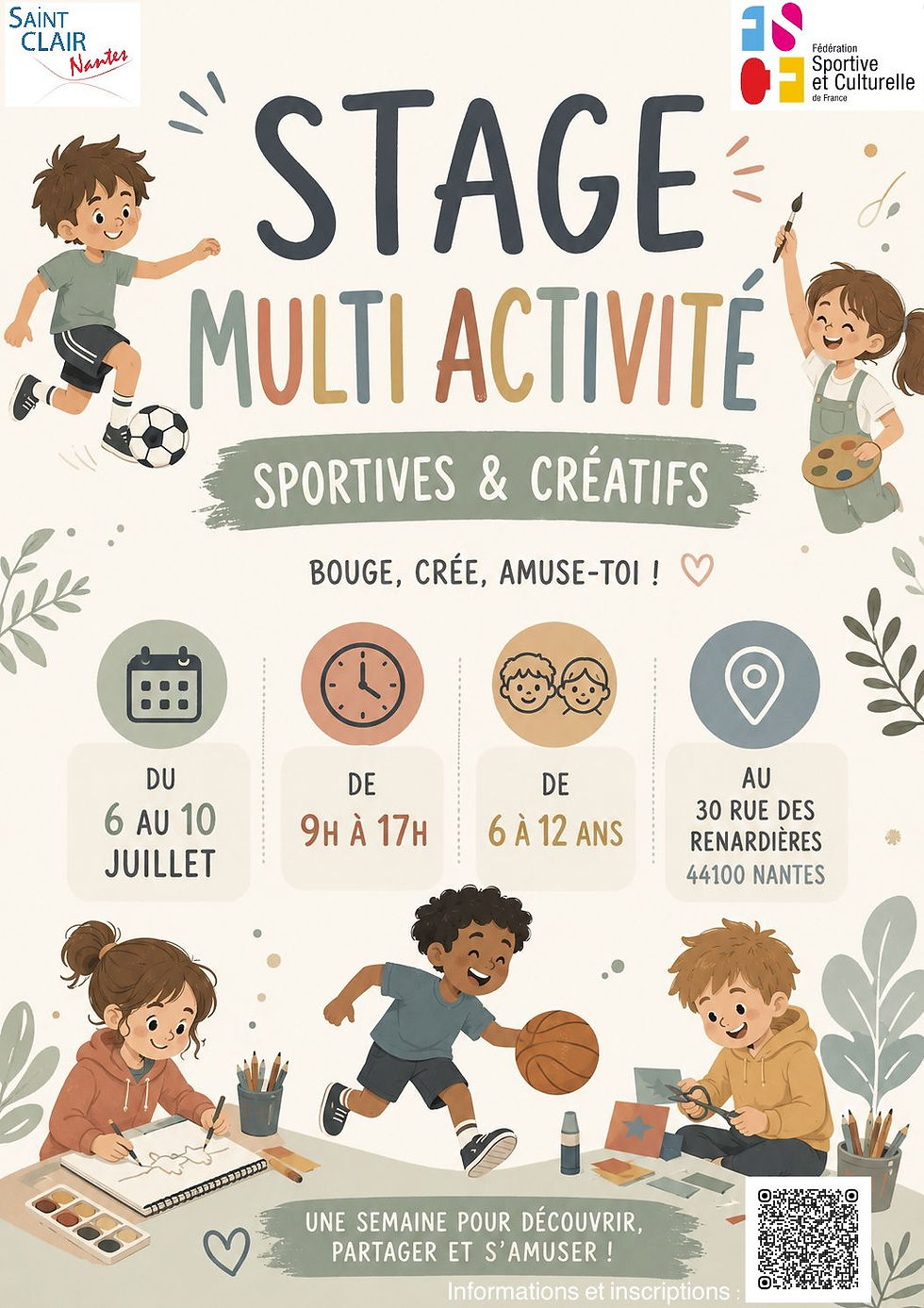 Stage multi activités