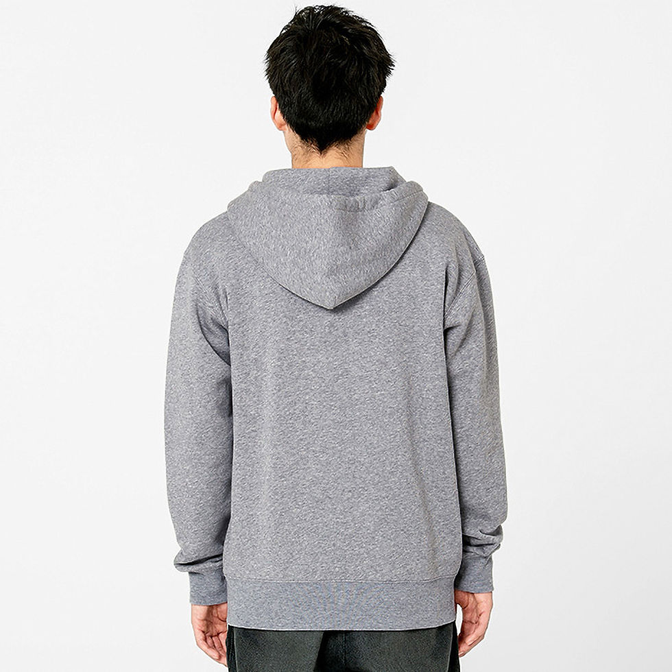 縮圖：00348-AFZ 重磅 T/C 內刷毛連帽拉鍊外套