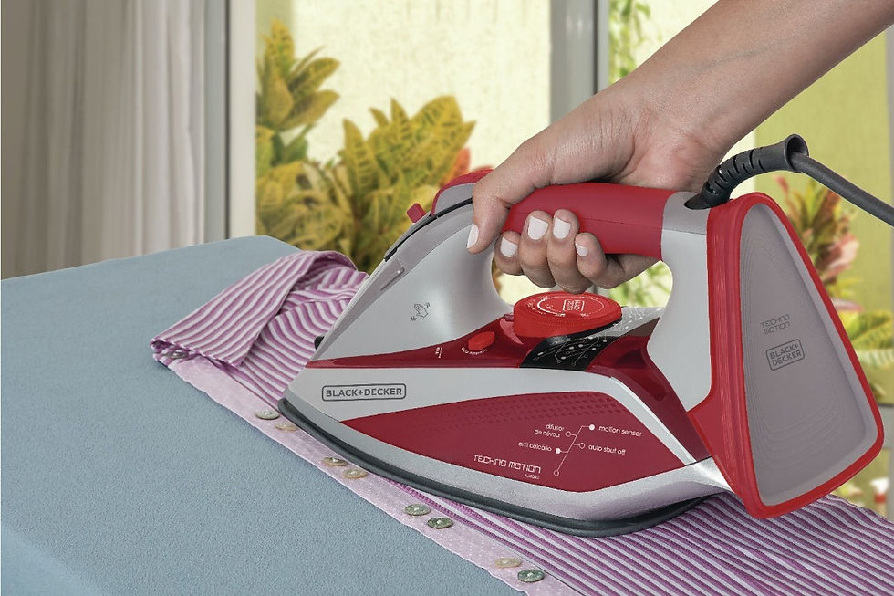Miniatura: FERRO A VAPOR BLACK & DECKER VERMELHO 110V AJ4040-BR
