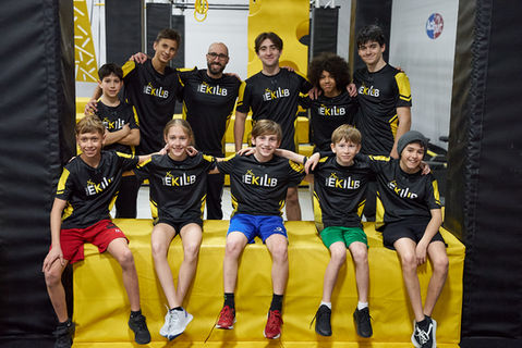 Équipe Ninja Compétitif Parc Ékilib