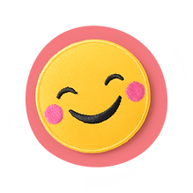 Patch emoji sourire