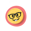 Patch emoji lunette