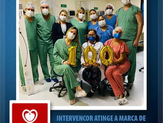 INTERVENCOR atinge marca de 100 TAVIs