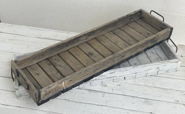 Long Wood Tray 34 Inch