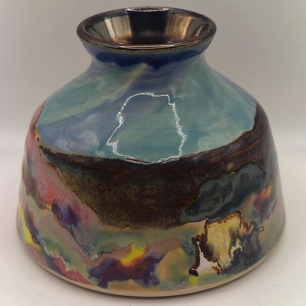 Thumbnail: Moorland Landscape Vase