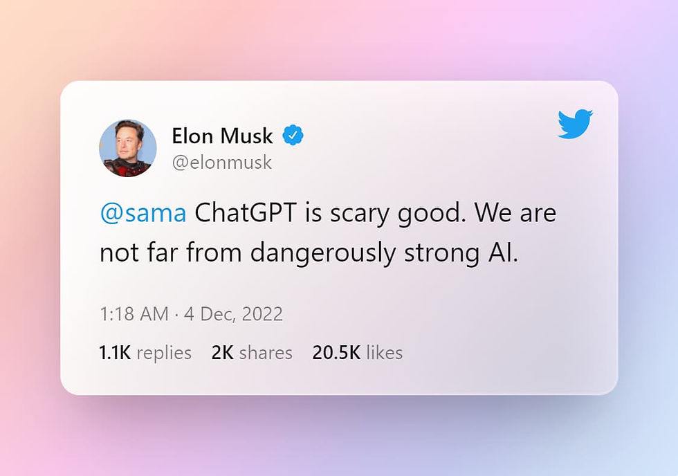 Elon Musk tweet