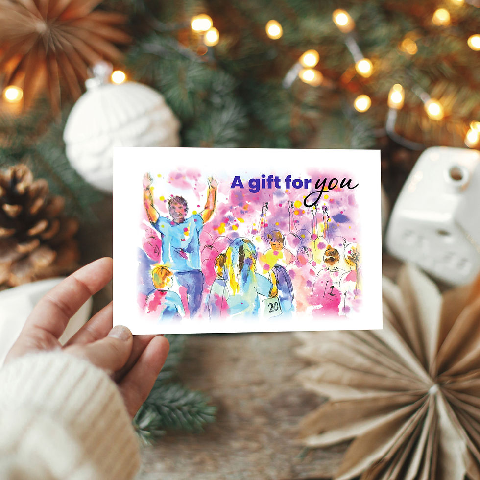 Blue Light Weekend Colour Run Gift Card