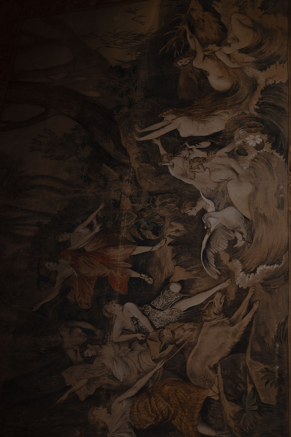 kinmount house artwork on walls