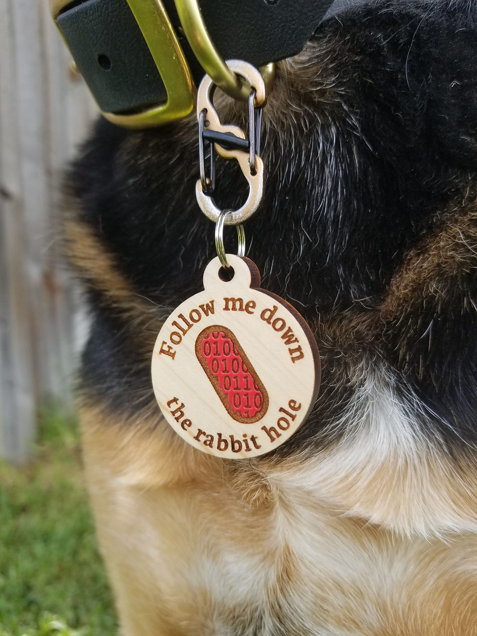 Thumbnail: Red Pilled Pet Tag