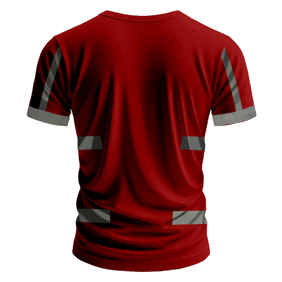 Küçük resim: Nazar Reflektörlü Bisiklet Yaka T-Shirt (1422)