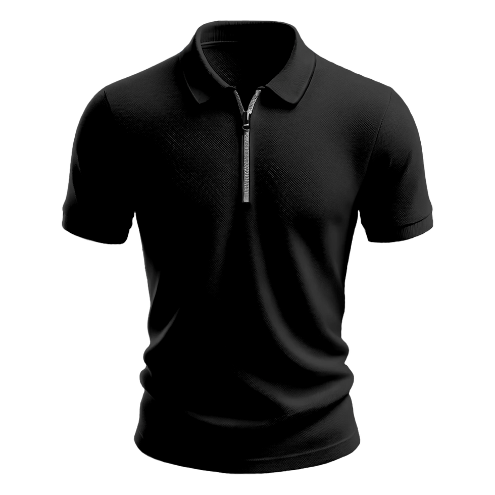 Küçük resim: Nazar Fermuarlı Polo Yaka T-Shirt (1200)
