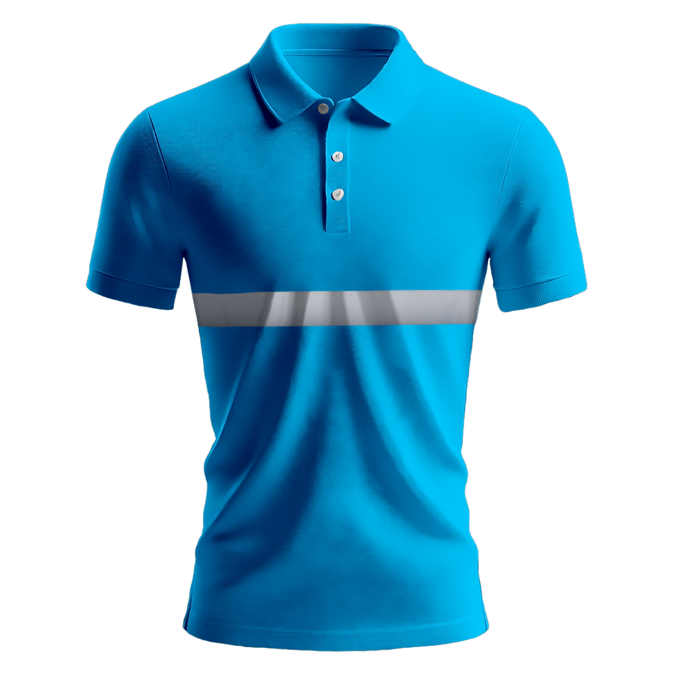 Küçük resim: Nazar Tek Reflektörlü Polo Yaka T-Shirt (1043)