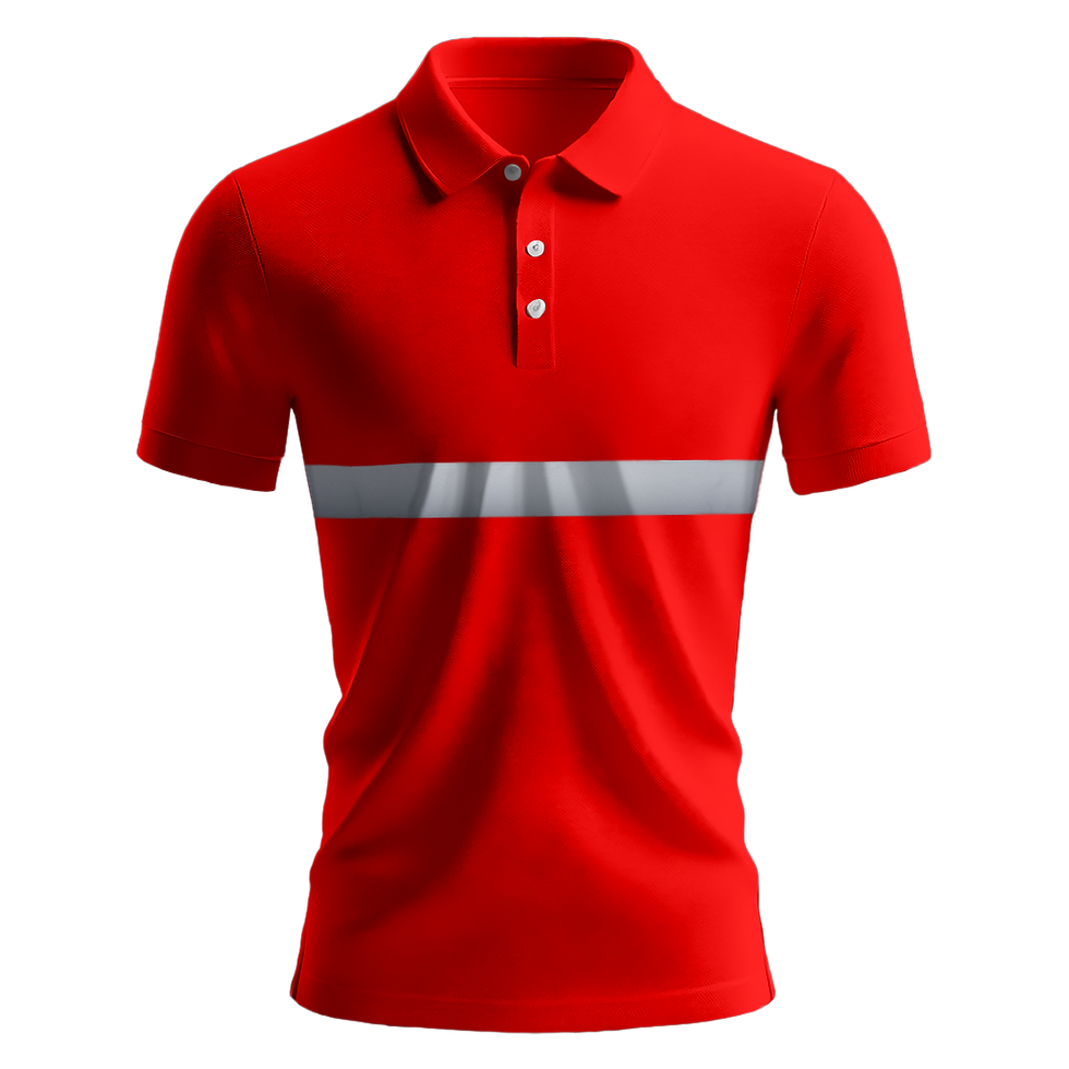 Küçük resim: Nazar Tek Reflektörlü Polo Yaka T-Shirt (1043)