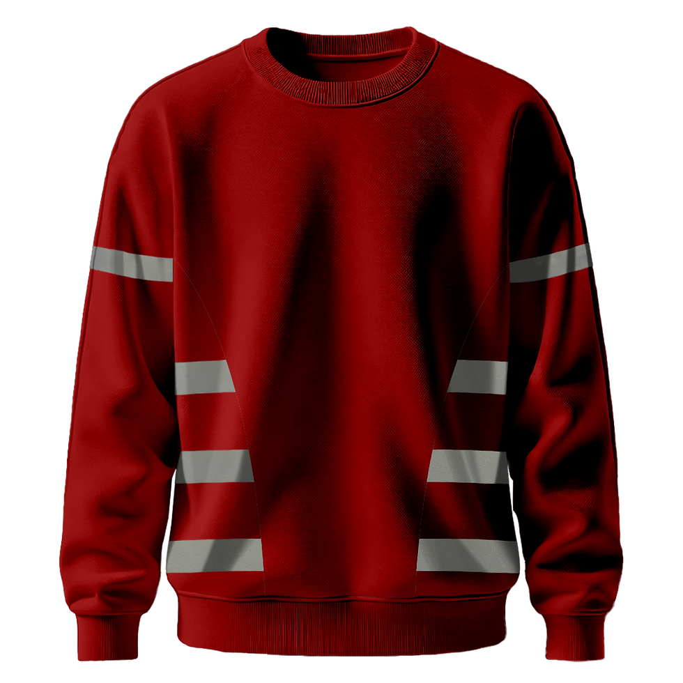 Küçük resim: Nazar Reflektörlü Bisiklet Yaka Sweatshirt (7622)