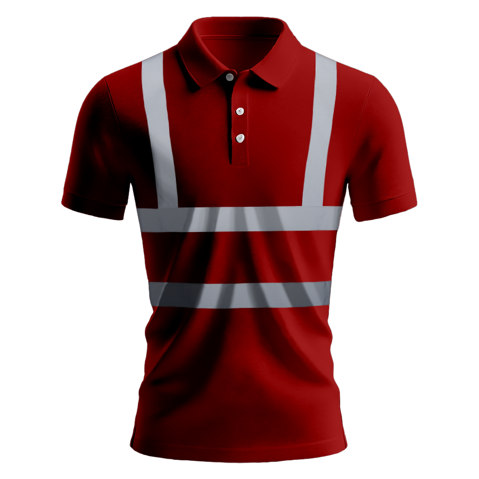 Küçük resim: Nazar Reflektörlü Polo Yaka T-Shirt (1041)