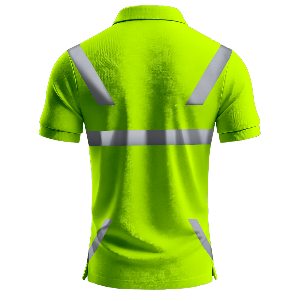 Küçük resim: Nazar Çapraz Reflektörlü Polo Yaka T-Shirt (1044)