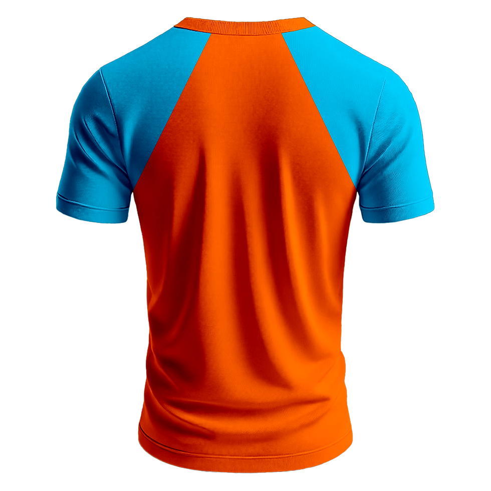 Küçük resim: Nazar Turkuaz Reglan Kol V Yaka T-Shirt (1639)