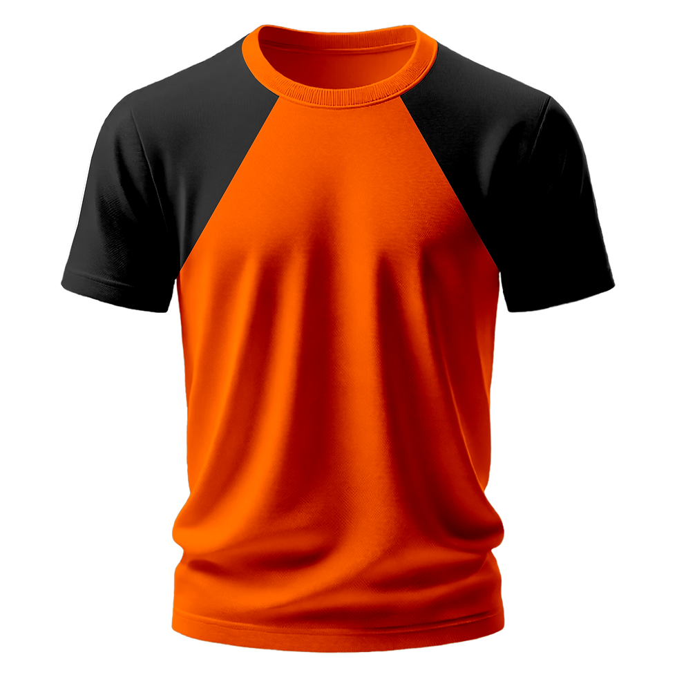 Küçük resim: Nazar Siyah Reglan Kol Bisiklet Yaka T-Shirt (1406)