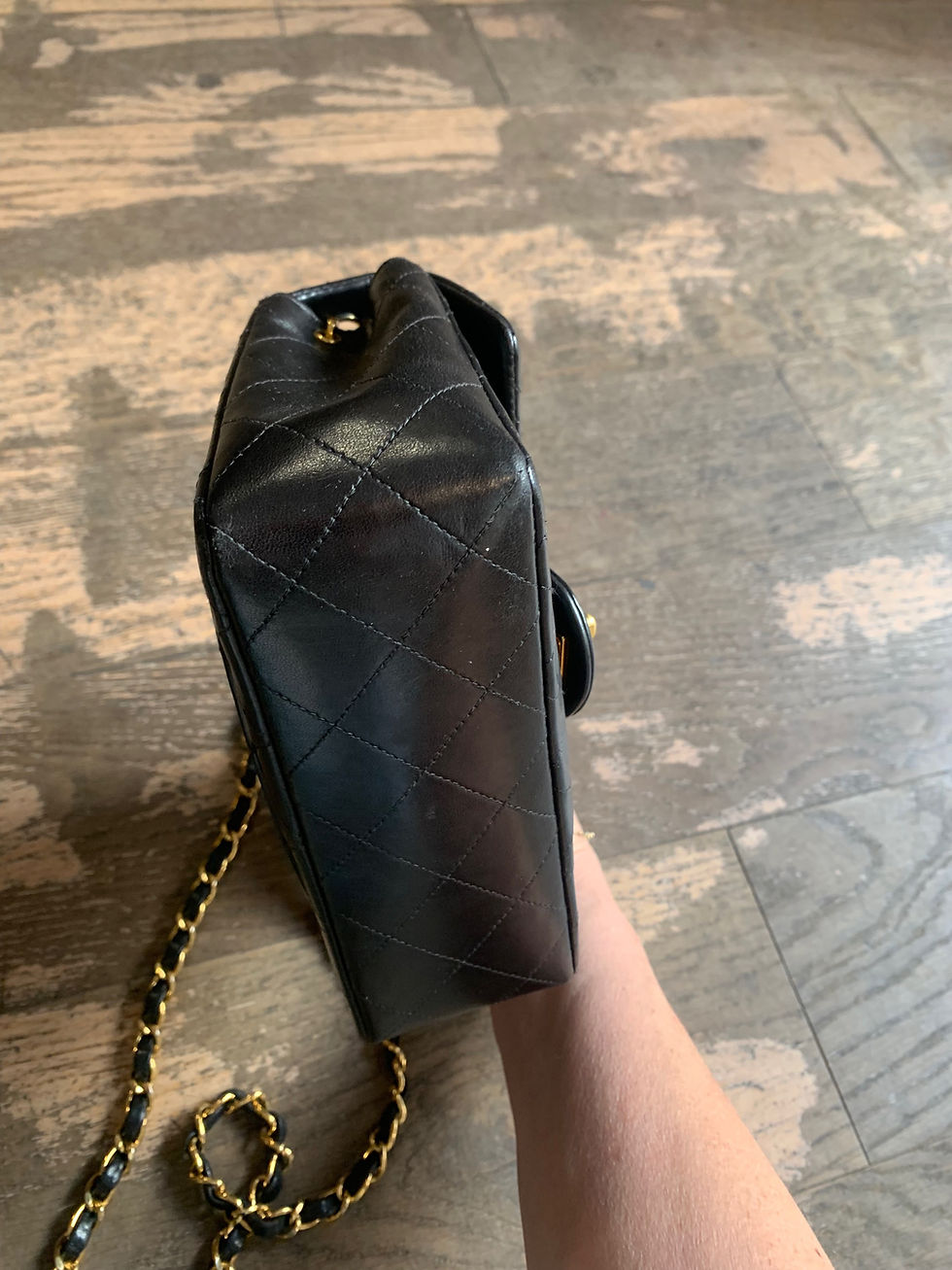 Miniature : Sublime sac Chanel mini square noir 