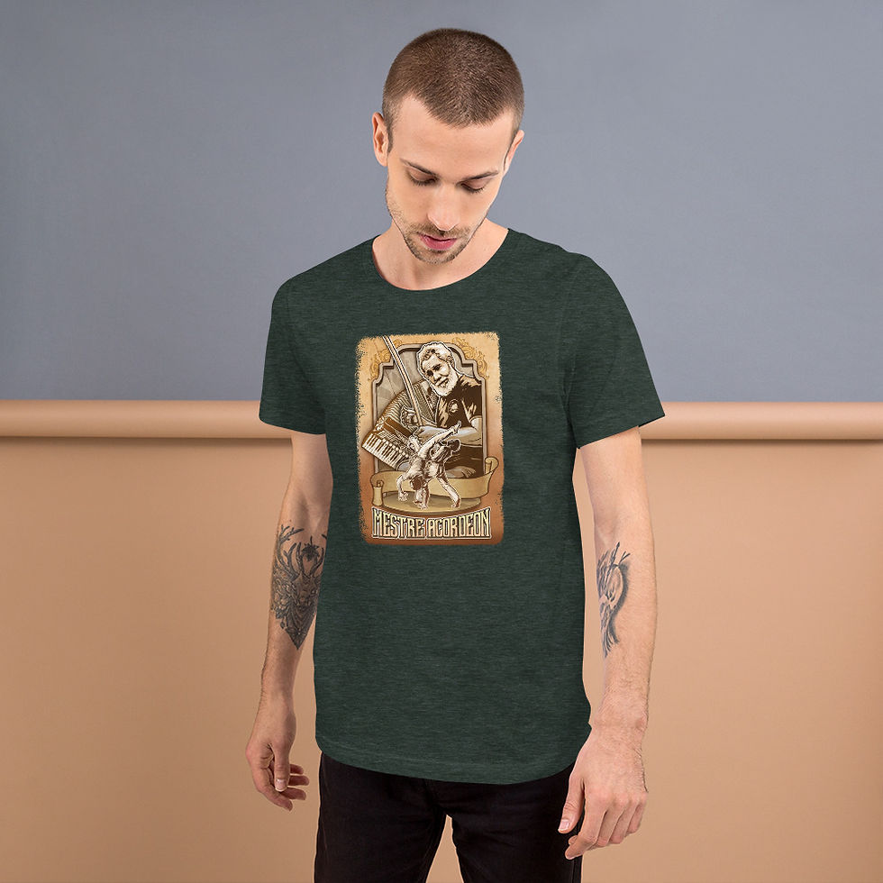 Thumbnail: Mestre Acordeon Tribute Unisex T-Shirt