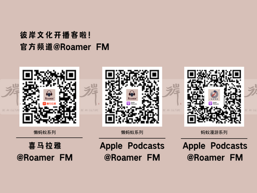 新栏目我们的播客Roamer FM终于和大家见面啦！