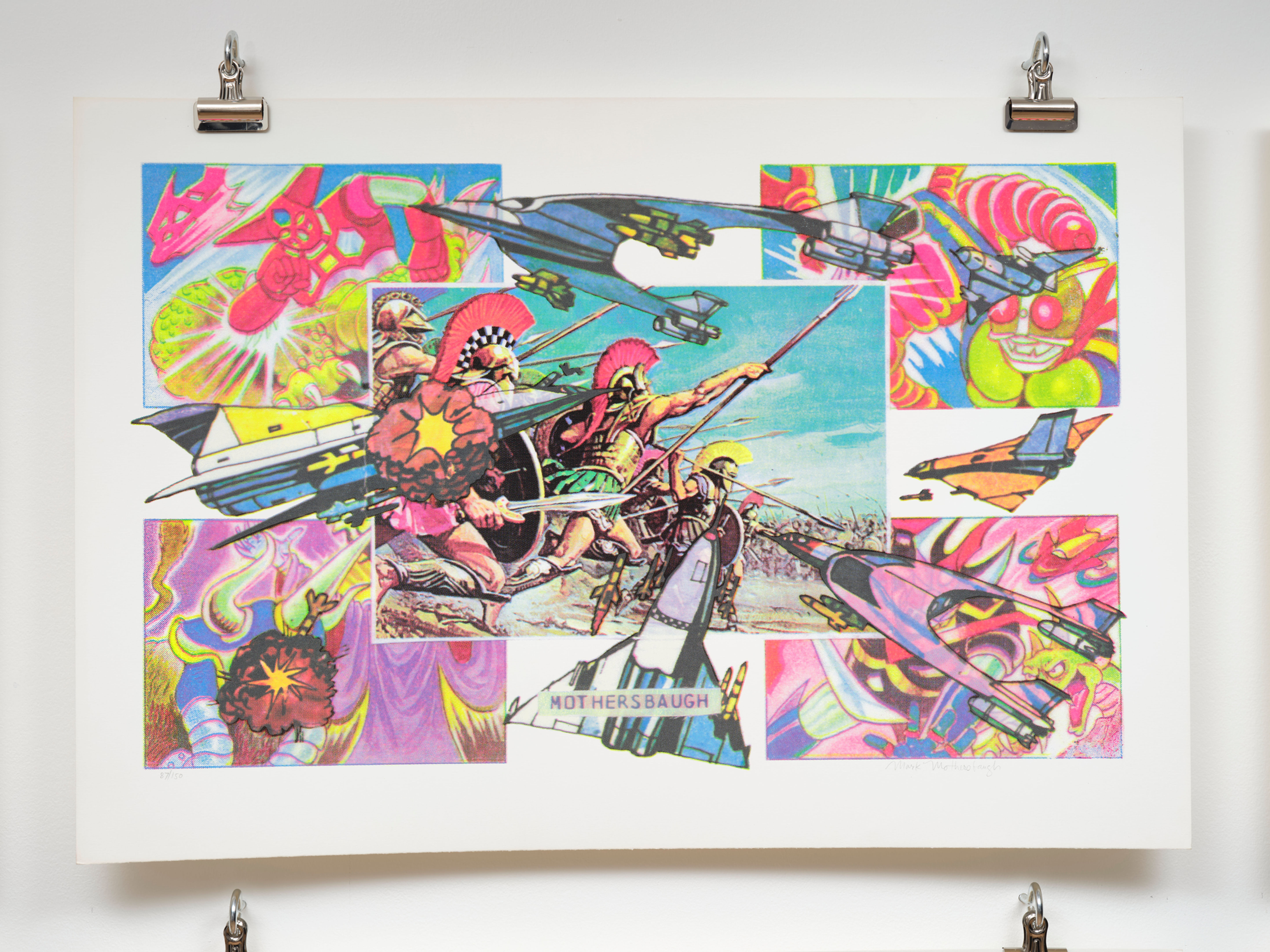 Galactica Warriors - Series #001 Screenprint