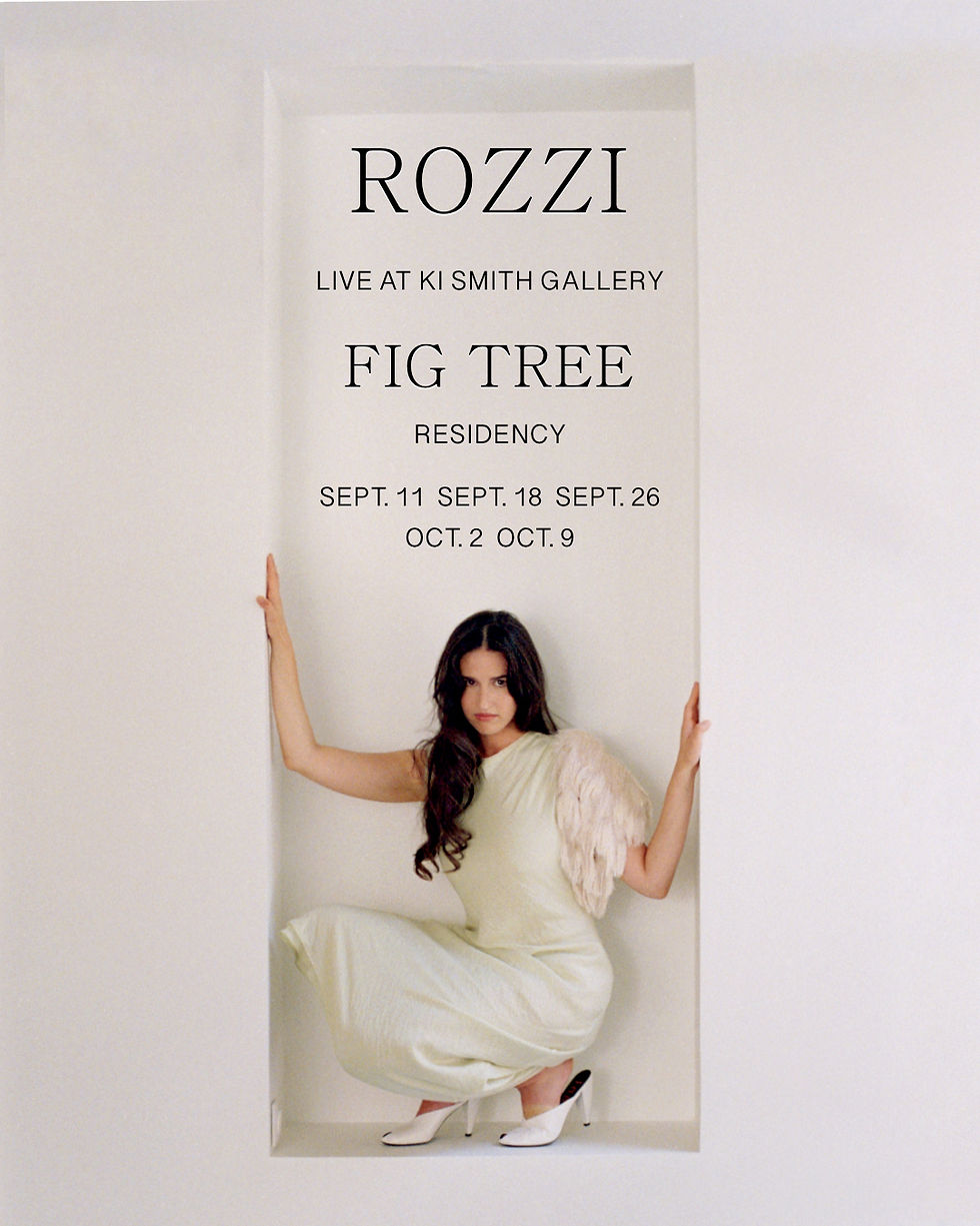 Rozzi LIVE at Ki Smith Gallery