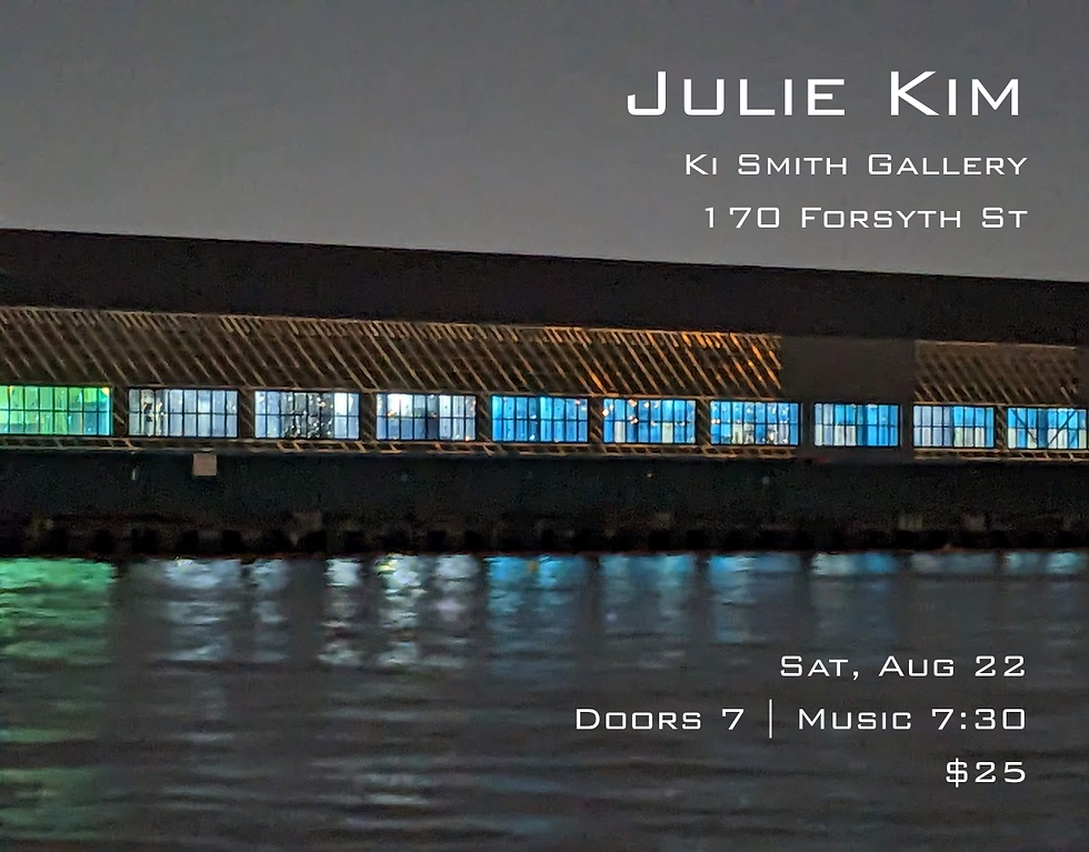 Julie Kim LIVE @ Ki Smith Gallery
