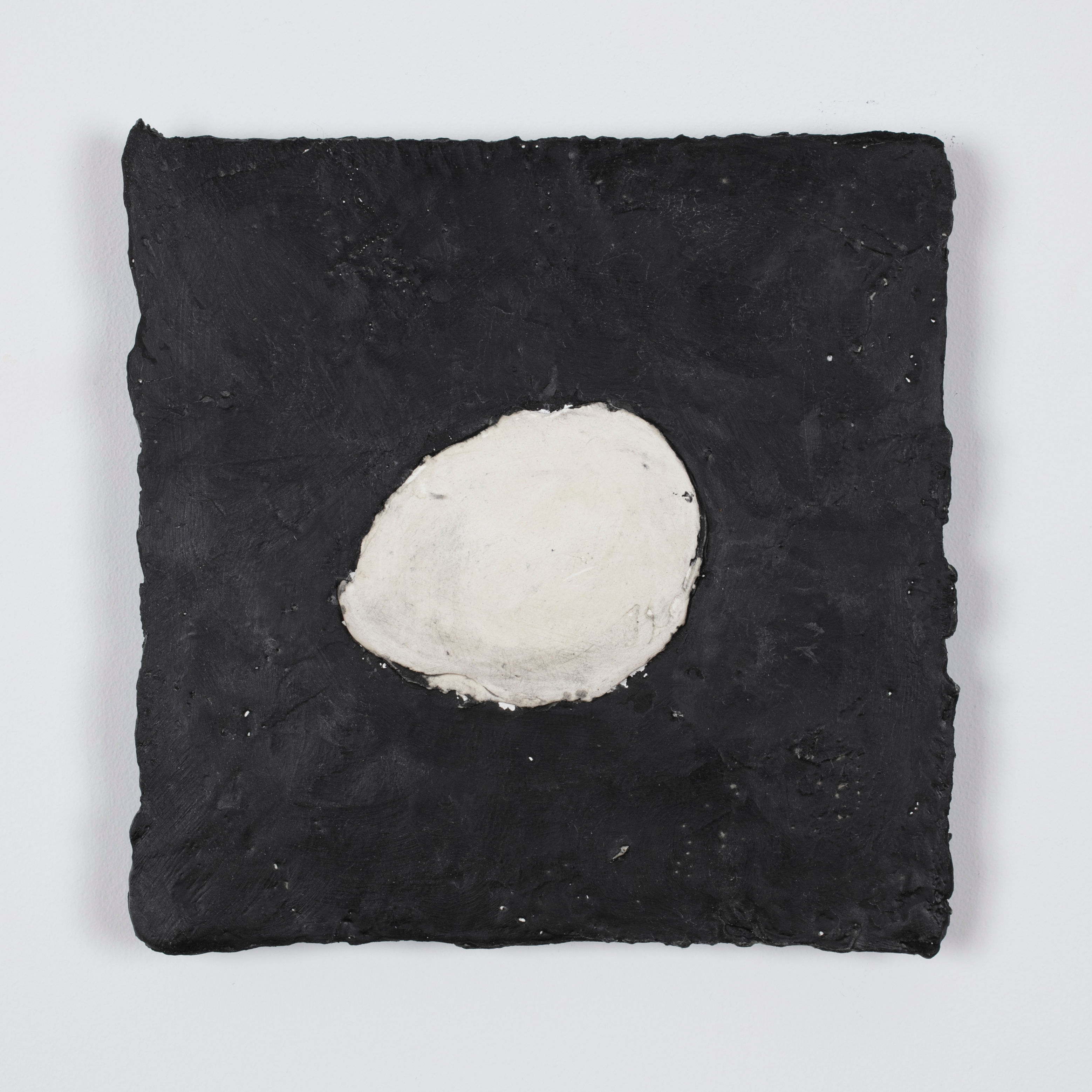 Untitled (Black Encaustic 5), 2023