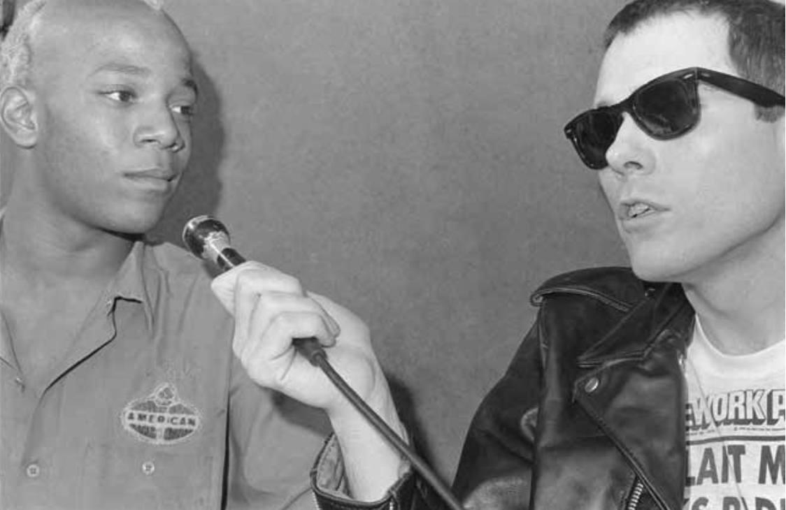 Glenn O’Brien interviewing Jean-Michel Basquiat, TV Party, April 24, 1979