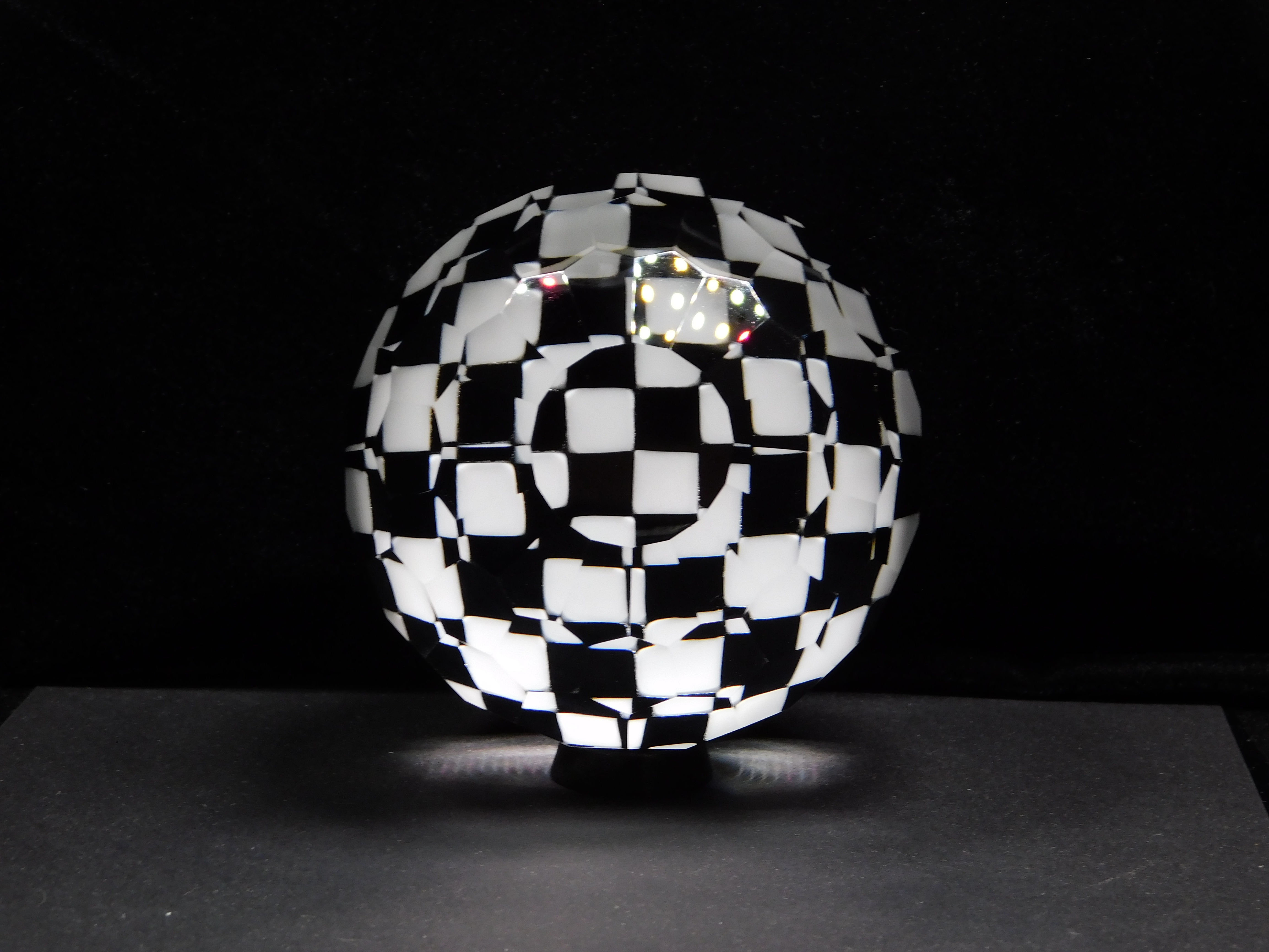 Faceted Checkerboard Marble