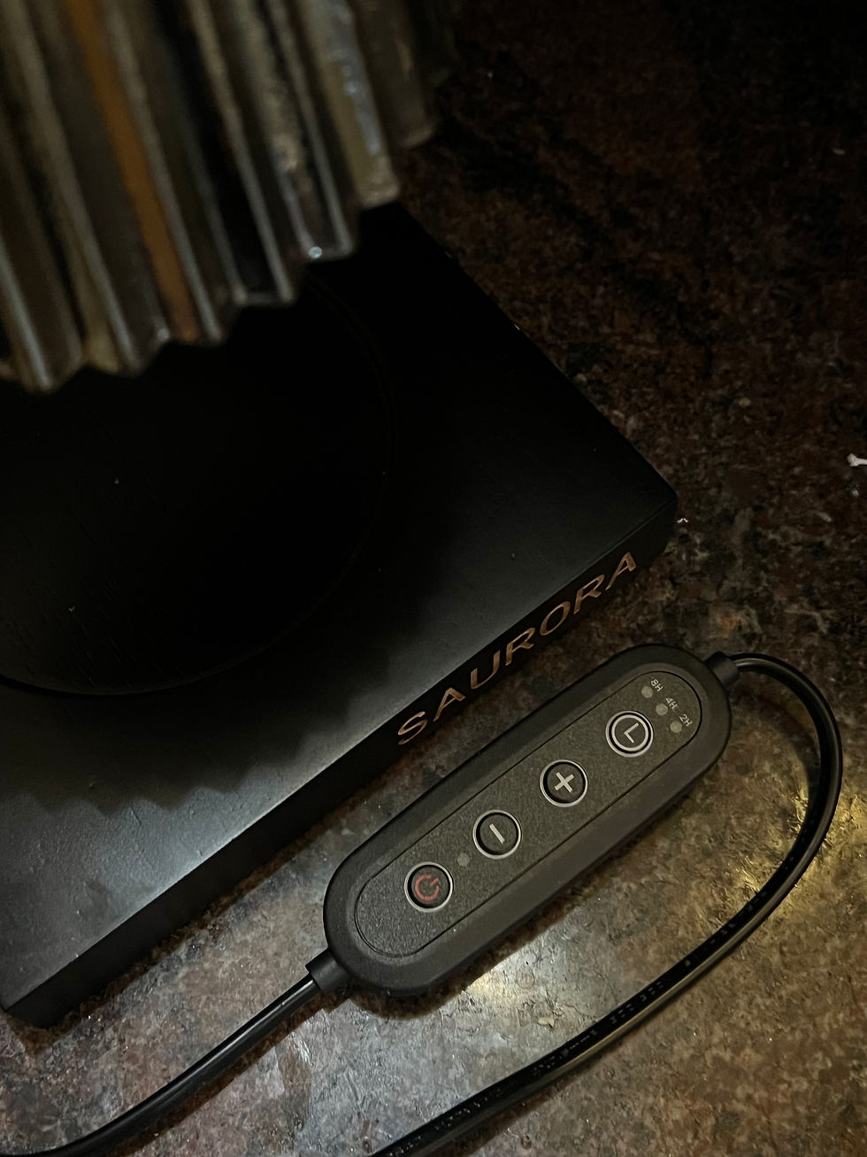 Thumbnail: ELECTRONIC CANDLE WARMER (BLACK GOLD)