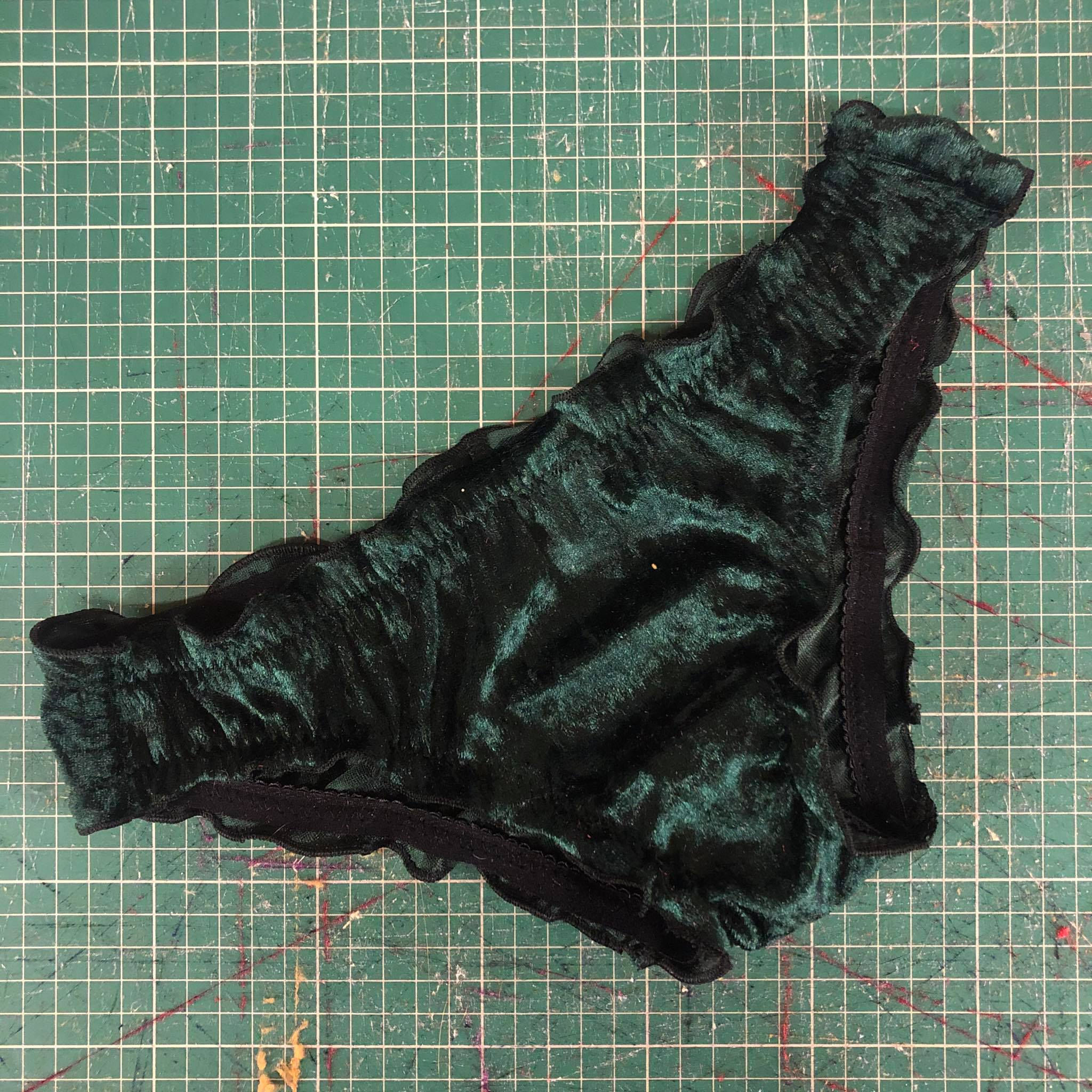 Ruffled Panties Green