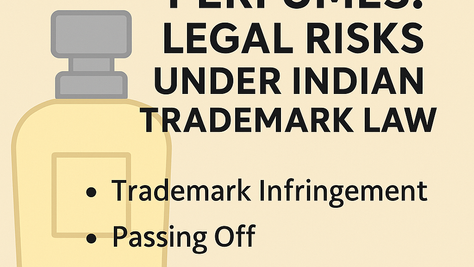 “Smell-Like” Perfumes and the Law: A Trademark Expert’s Perspective on the Legal Risks of Scent-Based Marketing