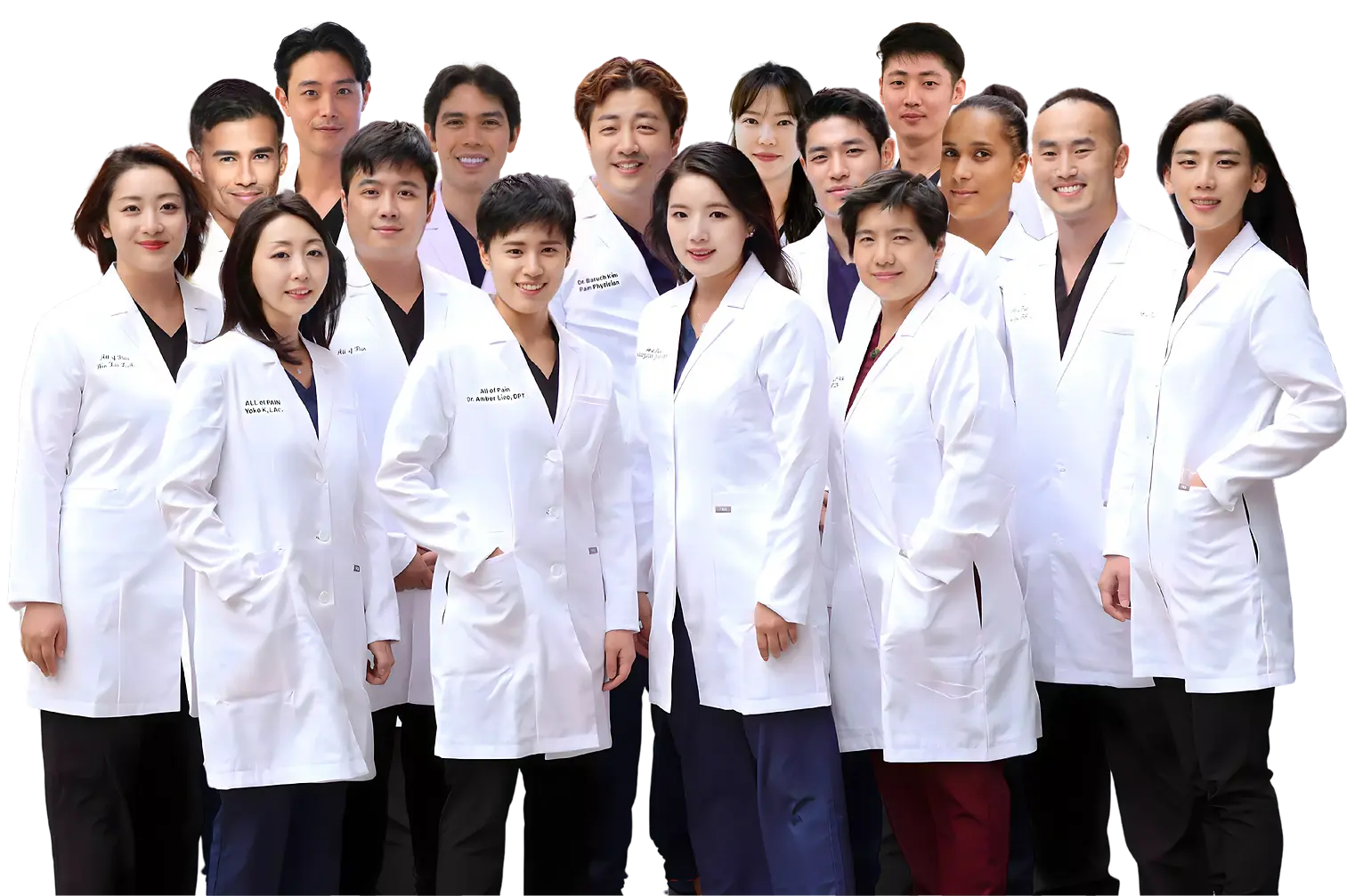 group picture of doctors